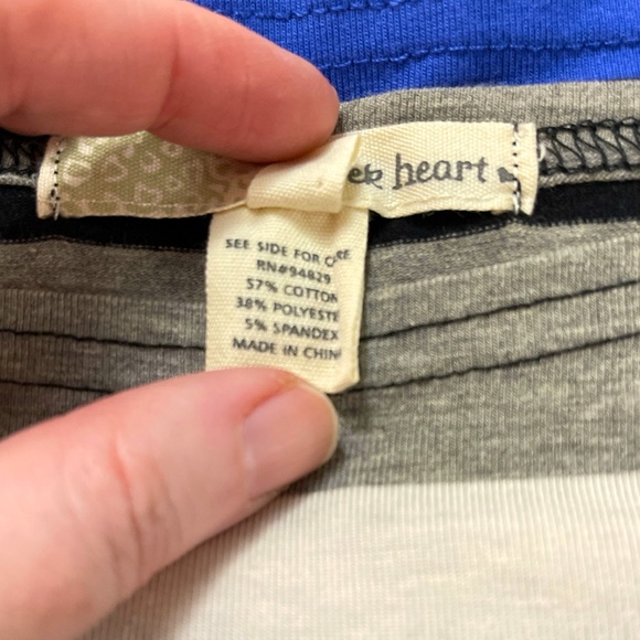 NWOT Derek Heart Stretch Mini Striped Dress Stretchy Juniors Medium VINTAGE - Picture 9 of 10